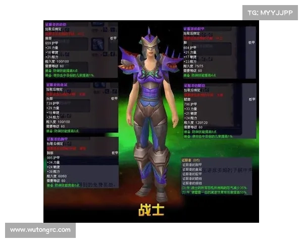 魔兽世界战士传说装备选择指南